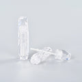 Wholesale Transparent clear Irregular Shape Cristal Empty Luxury Brush Tip Lip Gloss Tubes Bottle