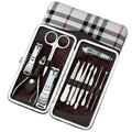 Manicure Set 12-piece Set Nail Clippers Wholesale Nail Scissors Gift Printable Logo Professional Manicure Kit
