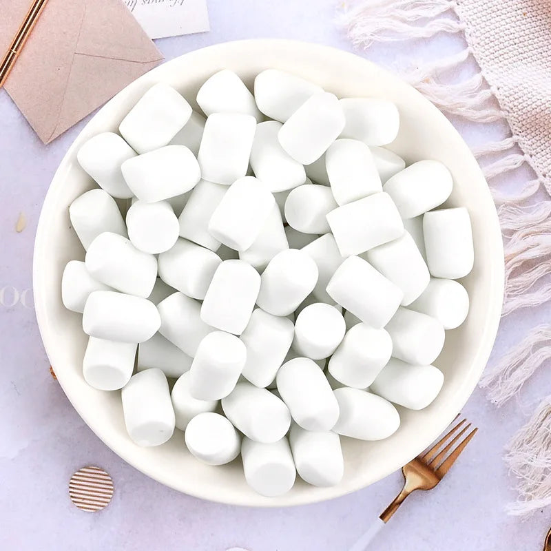 Hengxin Hotselling Resin Charms White Marshmallow Charms for Slime and Crafts