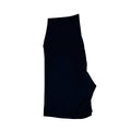Black Women's Solid  Nylon Gym Shorts High Elastic 4-Inch Inseam 4-Way Stretch Breathable for Fitness Yoga Running Summer