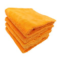 Plush Edgeless Microfiber Towels Cloth for Cars Car Drying Wash Detailing Buffing Polishing Towel 500 GSM 16 X 16inch