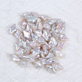 Zhuji 9-11mm Wholesale Natural White Freshwater Cross Star Pearl  Loose Beads for DIY Jewelry Making