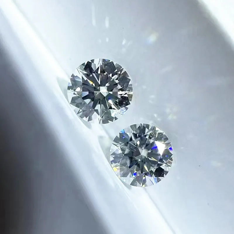 IGI Certificated Lab Grwon Diamond  D VVS1 DVVS2  D VS1 DVS2  1CT 1.5CT 2CT   CVD / HPHT Lab Made Round  Loose Lab Diamond