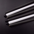SW Factory Direct Custom Wholesale Carbon Fiber Shaft Low Deflection Billiard Cue Real 12.5mm Tip Smooth Pool Cue Stick