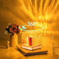 Remote Control LED ABS 360 Degree Dynamic Aurora Crystal Table Home Decoration Dreamy Northern Projector Night USB Type-C 10000