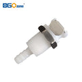 MLC0104PI 1/4 Hose Barb Non-Valved Panel Mount Coupling Insert Quick Disconnect Plastic Connectors