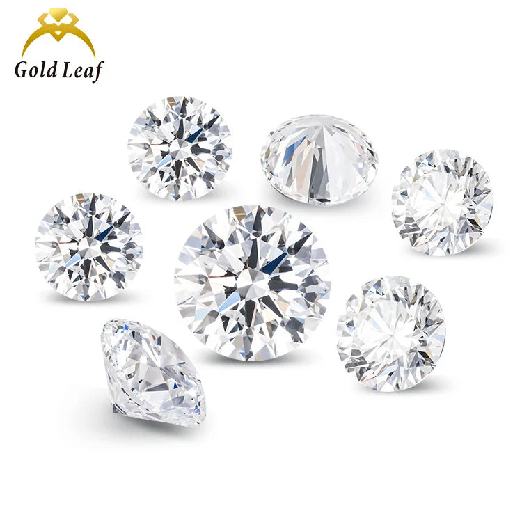 Goldleaf HPHT CVD Round Brilliant Cut Lab Diamonds VVS VS E Color 1ct 2ct 3ct Loose Diamond IGI IGI CertificateLab Grown Diamond