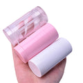 Refillable Round Lip Tubes Balm Plastic Empty Bottle Deodorant Lotion Stick 15g 30g 50g 75g Pink Screen Printing MegaBDM
