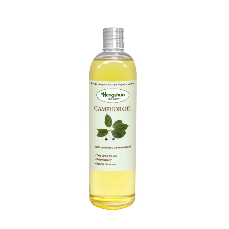 100% Pure Natural Camphor Essential Oil Therapeutic Grade Moisturizing Function Bottle Muscle Joint Care Natural Insect