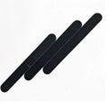 Professional High Quality Double-Sided Black Emery Nail File Custom Logo for Nail Care