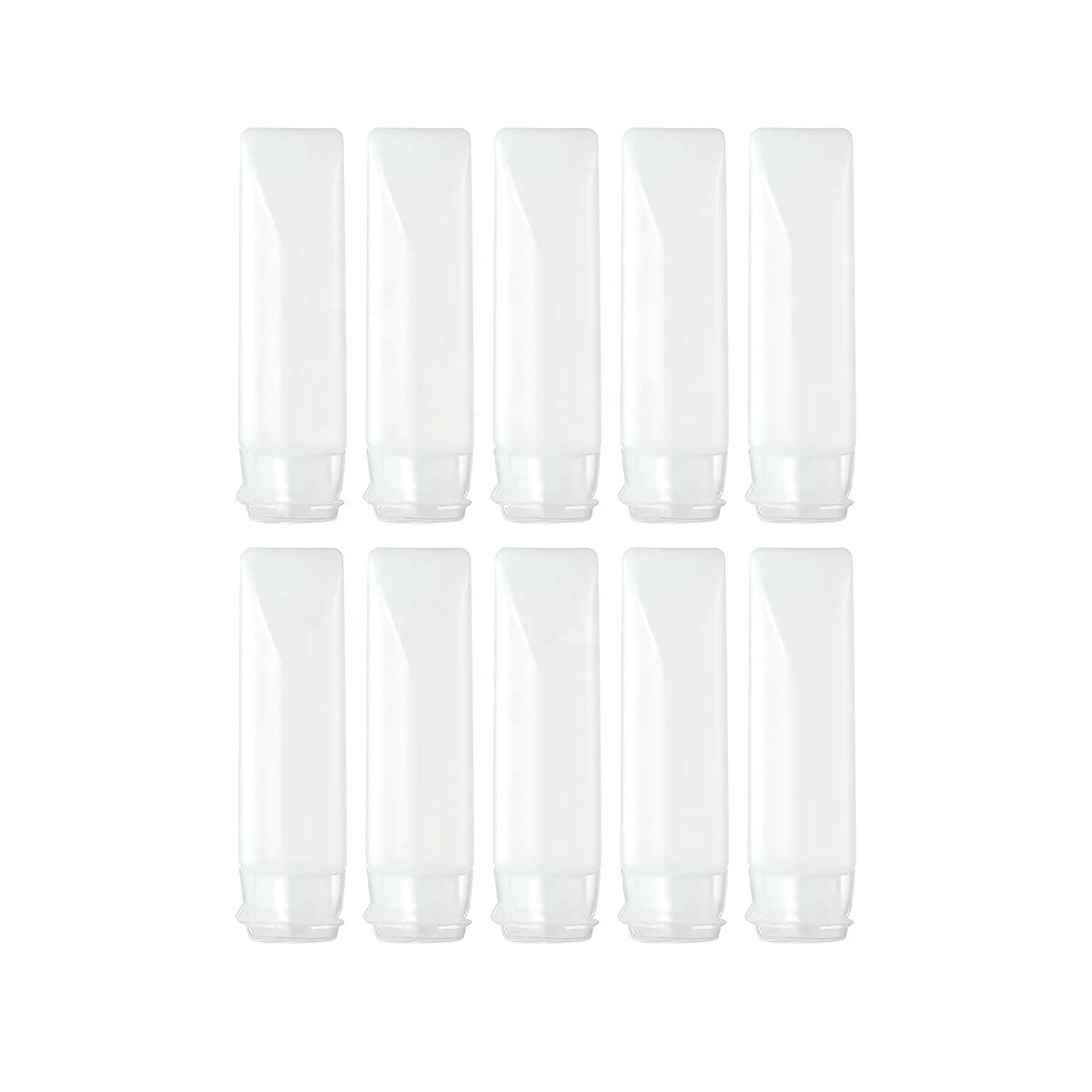 Skin Care Serum Plastic Bottle 2024 New Arrival Empty RTS White 30ml Squeeze Face Cream PET Cosmetic Hair Container