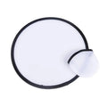 25cm Sublimation Polyester Round Foldable Pop Disc Fan Photo Frame for School/Sport/Party/Wedding/Christmas Game Playing Use