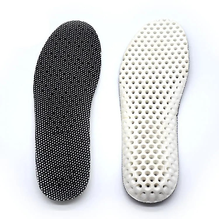 EVA Stretch Breathable Deodorant Running Honeycomb Insoles Memory Foam Insole Unisex Sports Shoes Insoles