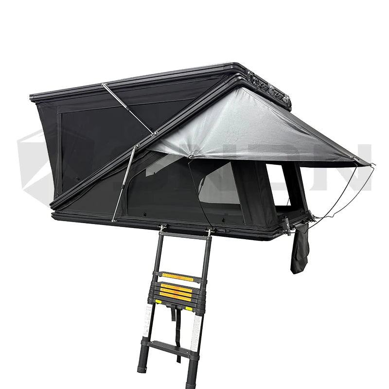 SNDN 4X4 4WD Offroad Car Camping Roof Top Tent From Roof Tent Factory Large Size Z Shapre Roof Top Car Tent Canopy