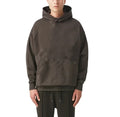 Yali Premium Brown 6xl Oversized 600 400gsm Heavy French Terry Hoodies 450 Gsm Cotton Thick Mens Custom Hoodie