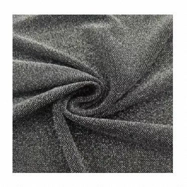 Eco-friendly Lurex Knitting Fabric Nylon Metallic Spandex Fabric Shiny Fabric for Women Dress