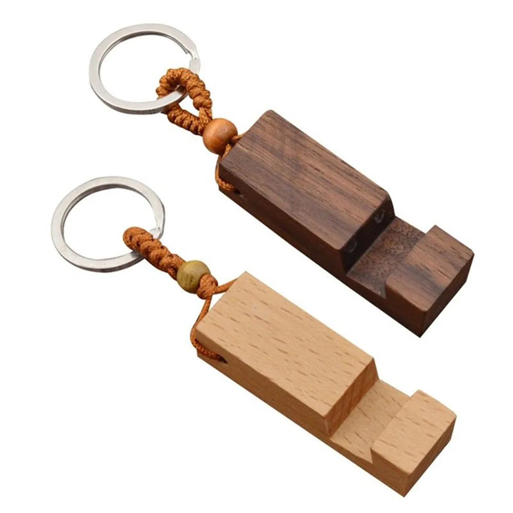 Laser Engraved Blank Wooden Key Chain Rectangle Wood Blanks for Key Chains Wood Engraving Blanks for DIY Gift Crafts
