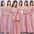 Hot Sale Multiple Styles Maxi Chiffon Bridesmaid Dresses Maid of Honor Dresses