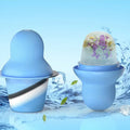 Reusable Silicone Ice Facial Roller Face Ice Holder Ice Roller For Face Eye