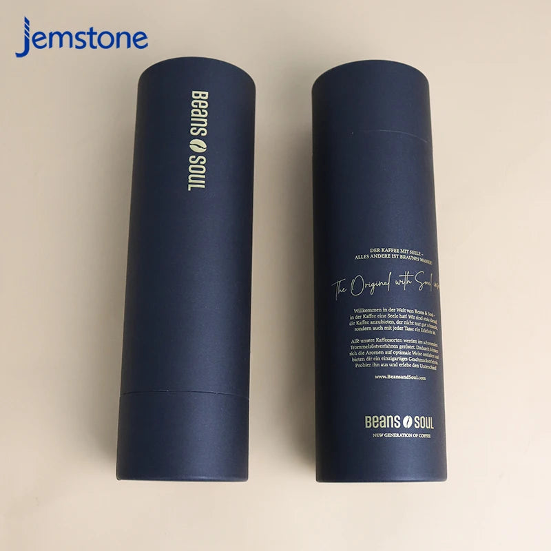 Wholesale Luxury Biodegradable ECO Small Paper Tube Cosmetic Bottle Brush Packaging Cardboard Cylinder Tube