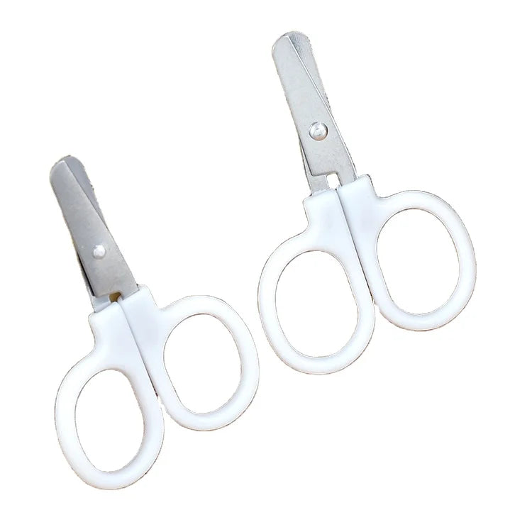 Portable Stainless Steel Mini Scissors Industrial Grade Multipurpose Shearing Smooth Edge Sharp Tip Embroidery School Office Use