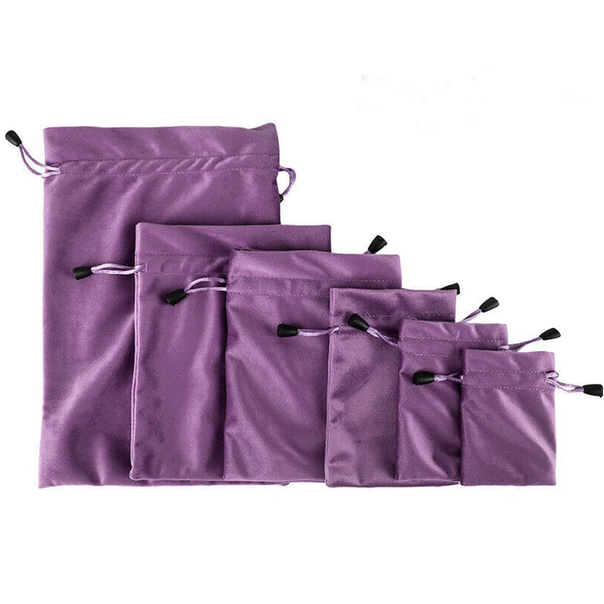 Retro Soft Velvet Jewelry Bags Pouches Velvet Drawstring Wedding Party Favor Bag Gift