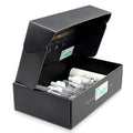 ODM Logo Black Luxury Eco-friendly Hot Stamping Gold Foil Mailer Large Shipping Boxes for Clothing