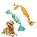 Pet Chew Toy Latex Dog Toothbrush  Balls Teething Cotton Rope Toy Biting Chewing Cartoon Style Interactive Play Dog Chew Toy