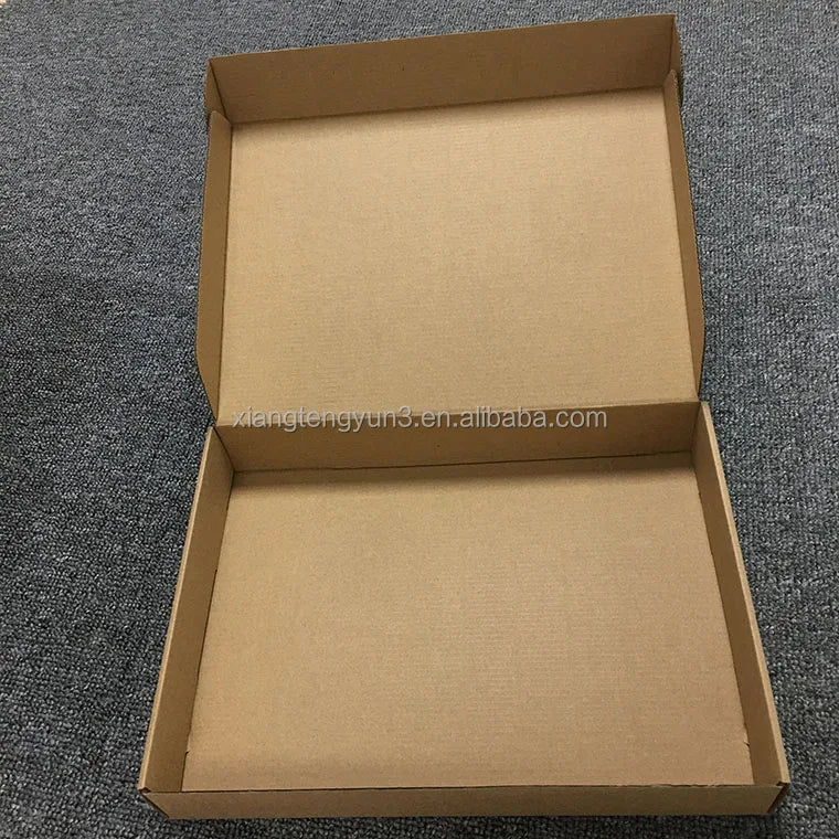 Custom Print Ecommerce Corrugated Paper Boxes Recycled Cardboard Zipper Tear Strip Mailer Packaging Shipping Box Custom Logo