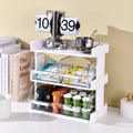 Multi-Functional Storage Rack for Office Bar Table Top Dustproof Tea Bag Coffee Capsule Storage Box for Coffee Pod Storage