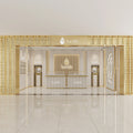 High Quality Custom Material Jewelry  Display Cabinet LED Jewelryshowcase for Jewelry Store Design