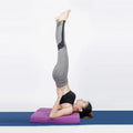 New Headstand Cotton Washable Yoga Pillow Foldable Handstand Iyengar Yoga Props Shoulder Pad 60x22cm 10cm Thick