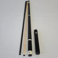 New Cueangel dyed black maple wood 58inch 12.5mm radial Pool Cue set 1B2S carbon shaft Billiards stick sets with cue extensions