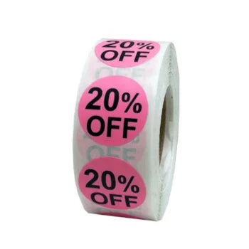 Wholesale Customized Colorful Adhesive Waterproof  Sticker Printed Promotional Gift Sticker Label for Promotion