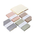 Premium Mini A5 Fabric Notepad 100 GSM Lined Pages Cloth Cover Journal for Office School and Business MegaBDM