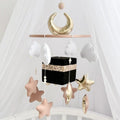 Handmade Unisex Bebe Soft Toys 0-12 Months Music Kaaba Felt Nursery Islam Quran Baby Mobile for Crib