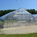 8x30m Used Tomato Tunnel Greenhouse Frames Irrigation Garden  Plastic Film Solar Single-span Tunnel Greenhouses