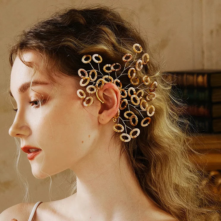 Miallo Handmade Ear Wrap Earring Hooks Fashion Jewelry Resin Accessories Ear Cuff Clip Earrings for Women