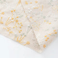 Fabric Flower Embroidery African Cotton Lace Fabric in India