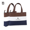 Rainbow RM 2022 Women's Large Canvas Casual Tote Bag Customized Logo Two Straps PVC PU Zipper Closure Fashion