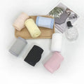 Solid Color Knitted Sports Yoga Hairbands Spa Wash Face Head Wrap Training Bath Washcloths Home Use-Made Cotton Customized Logo