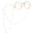 New Fashion Metal Hanging Necklace & Sunglasses Eye Glass Chain Holder with Custom Logo 70-75cm 5 Colors