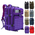 Customized Gym Hiking Tactical Backpacks Mochilas 45L Molle Waterproof Outdoor 900D Oxford Hunting Travel Rucksack Bags for Men