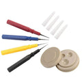 1 Set of 4 Different Size Oiler Pen Needle With 1 Oil Cup for Watchmaker Watches Clocks Repair