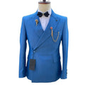 Bespoke Men's Suit Business Jacket Stage Performance Dress Formal Occasion Clothing 2 Pieces  Costumes Men 2022