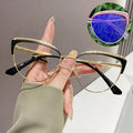Photochromic Glass Optical 2026 Glasses Gold Metal for Women Eyebrow Cat Eye 2025 Photogray Anti Reflet Female Black Solid