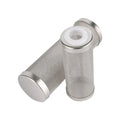 12 16mm Shrimp Net Cylinder Stainless Steel Water Filter Inflow Inlet Protect Aquarium Fish Tank Accessories