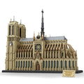 Reobrix66016 DIY Educational Assembly Toys European Street Scene Model Ancient Notre Dame De Paris Plastic Building Blocks Box