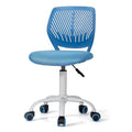 Modern Foshan Office Furniture Manufacture Small Blue Fabric Seating Office Chair for Executive