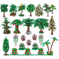 Mooxi Farm Forest Moc Scene Building Blocks Trees Flower Jungles City Park Plant Tree DIY Educational Toys for Kids